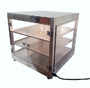 24 x 24 x 24 Food Warmer Display