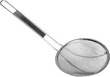 7-in Round Fine  Mesh Skimmer