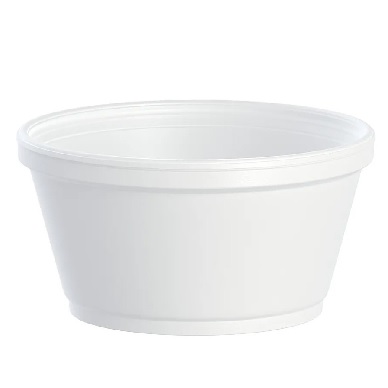 Dart 8-oz Foam Bowls - 100/Cs