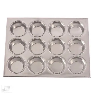 12 Cup Aluminum Muffin Pan