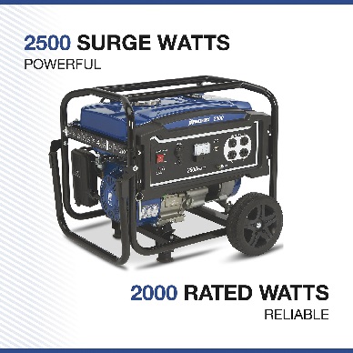 Powerhorse 2500 Watts Generator