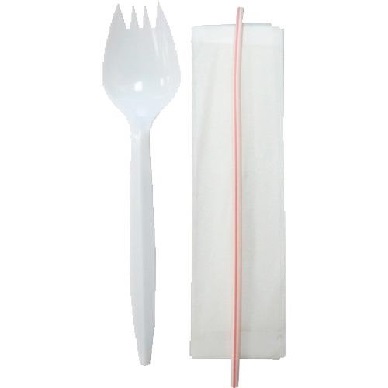 Spork Kit with Straw